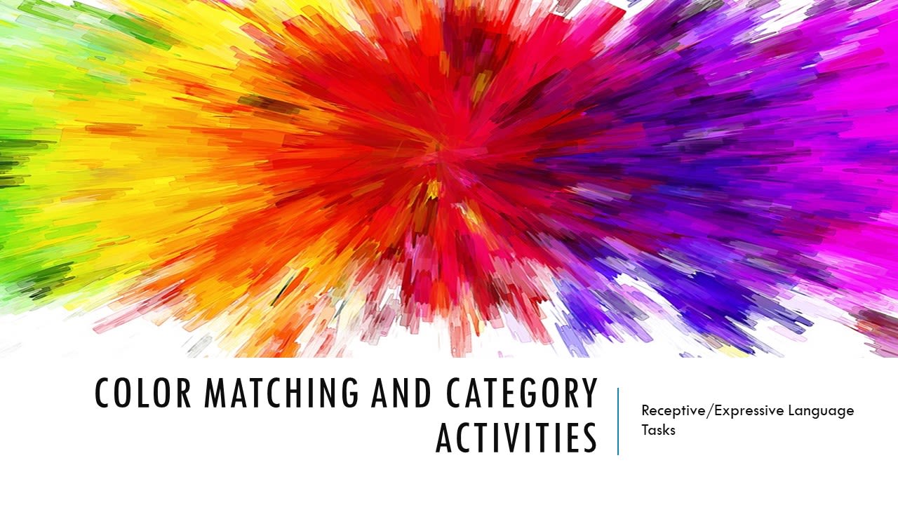 Color Matching and Category Activities image