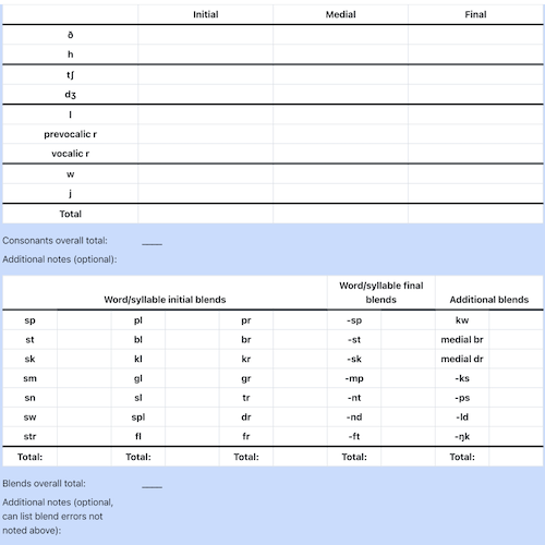 Sidekick Speech Sound Error Analysis Assessment image