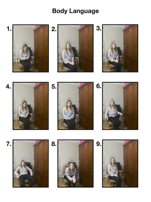 Interview Prep - Body Language/facial Expressions image