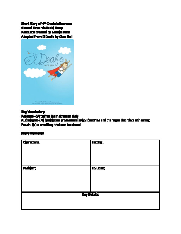 Reading Comprehension: Inferencing & Hearing Loss image 1