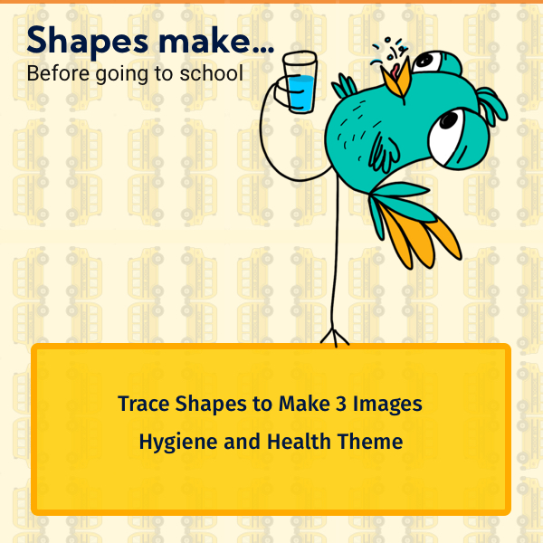 Make With Shapes -- Before School Hygiene and Health image