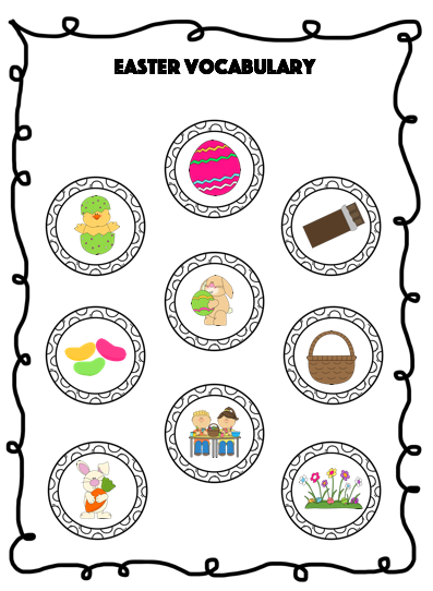 Easter Vocabulary image
