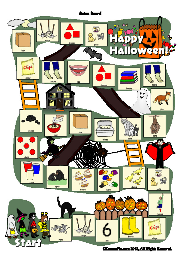 Final /s/ Blend Halloween Board Game image 1