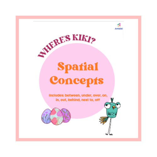 Where's Kiki: Spatial Concepts (Easter Edition) image
