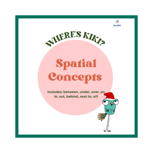Where's Kiki: Spatial Concepts (Christmas Edition) image