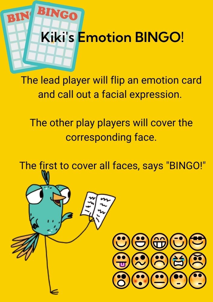 Kiki's Emotion Bingo! image