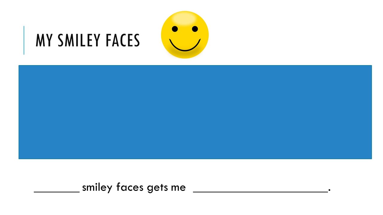 Token Reward System/Visual Support: Smiley Faces image