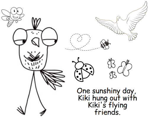 Kiki is Flying Comic image