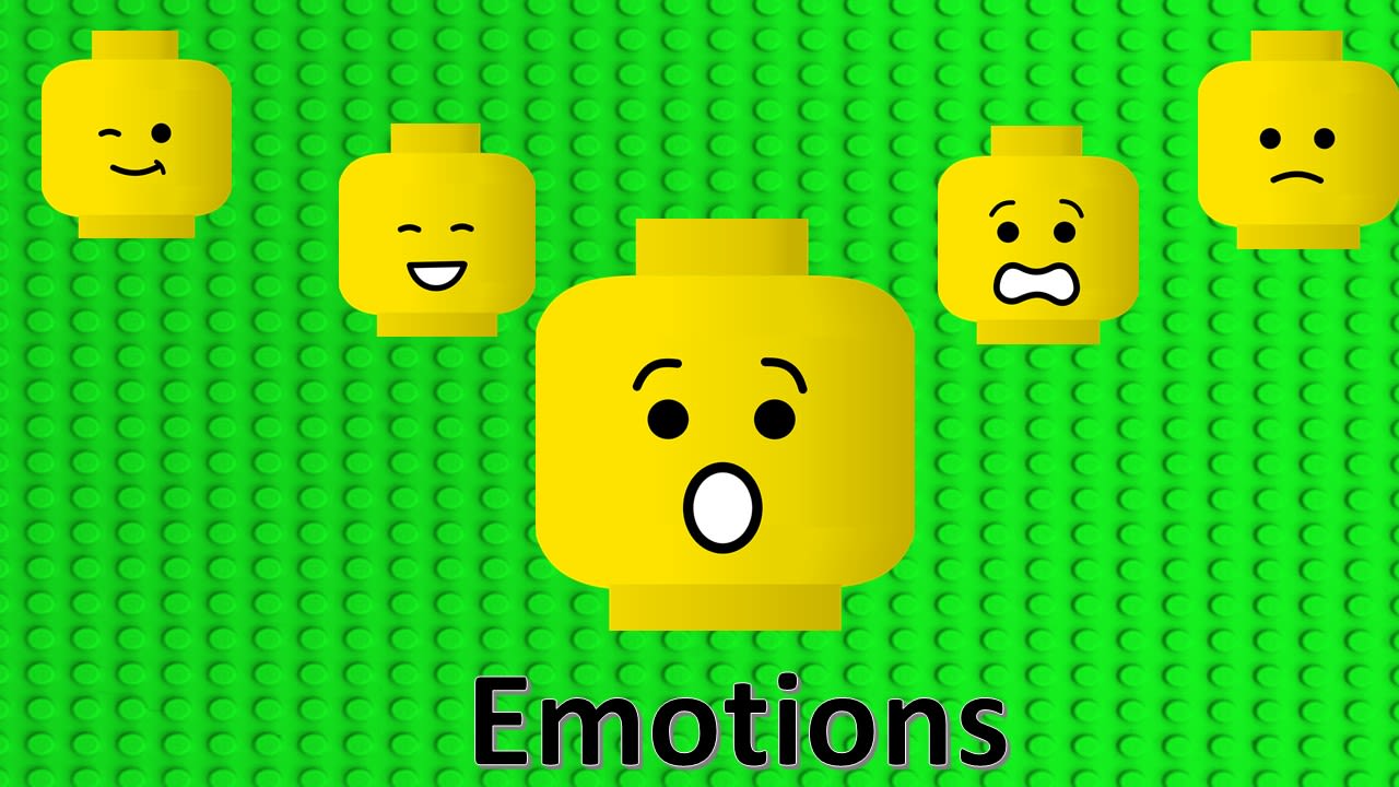 Emotions With Lego/Block Faces, 'I Feel' Visuals image