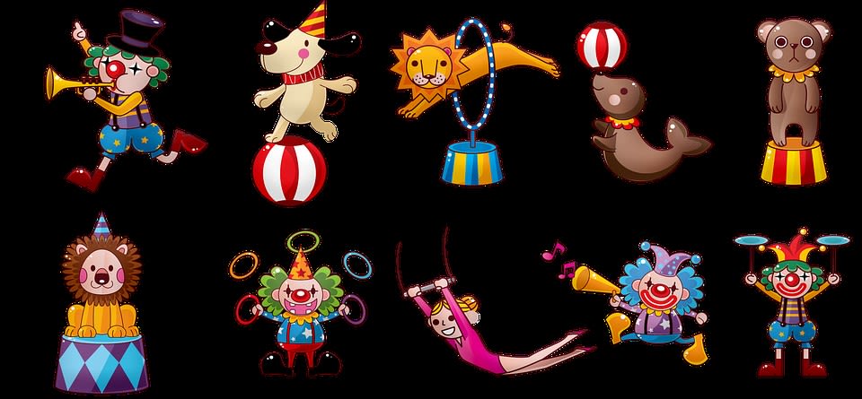 Circus Themed Language Activities/Reinforcer image