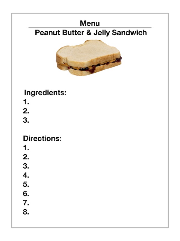 Executive Functioning: Menus image