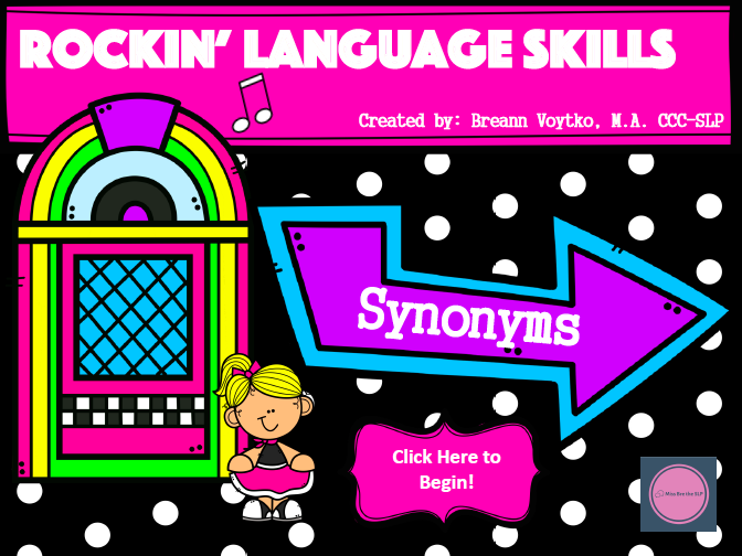 Rockin' Language - Synonyms image