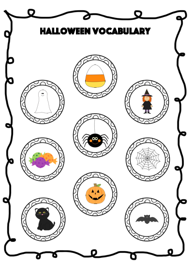 Halloween Vocabulary image