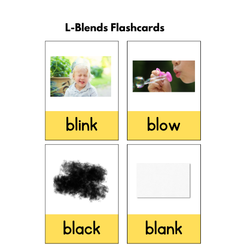 L-Blends Flashcards image