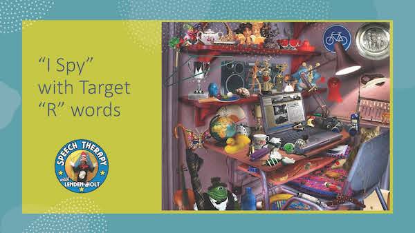 I Spy With Target R Words image