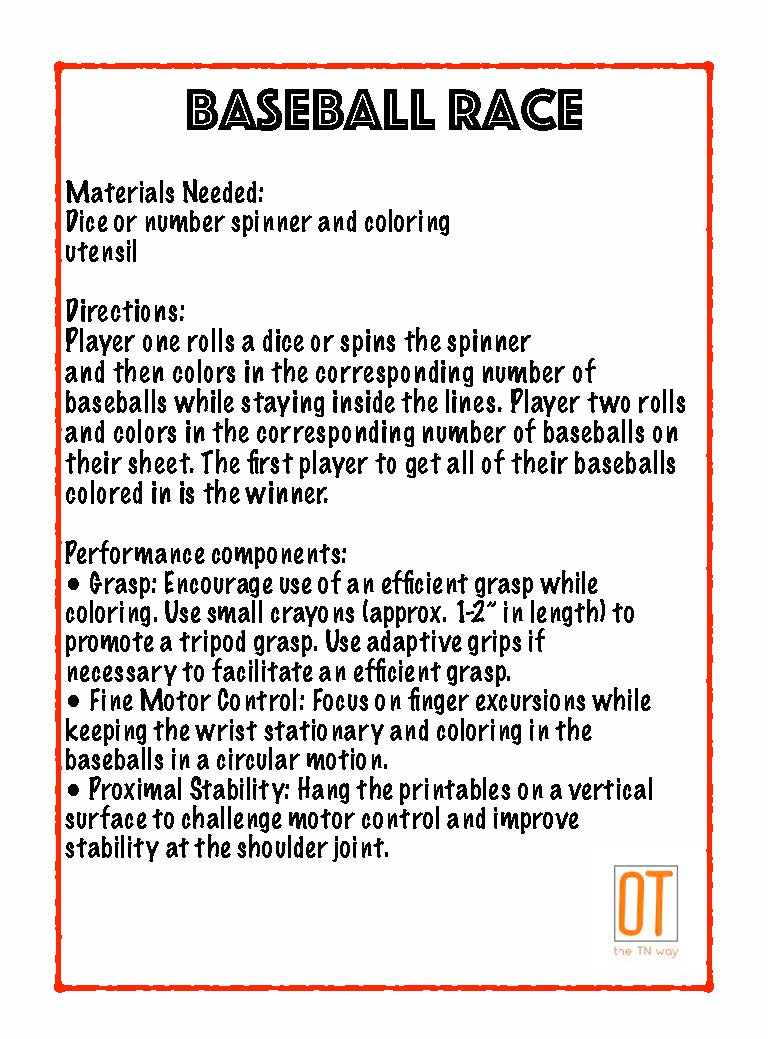 Baseball Race Motor Control image