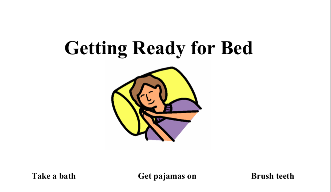 Ready For Bed Visual Support image