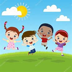 Six Kids Jogging image