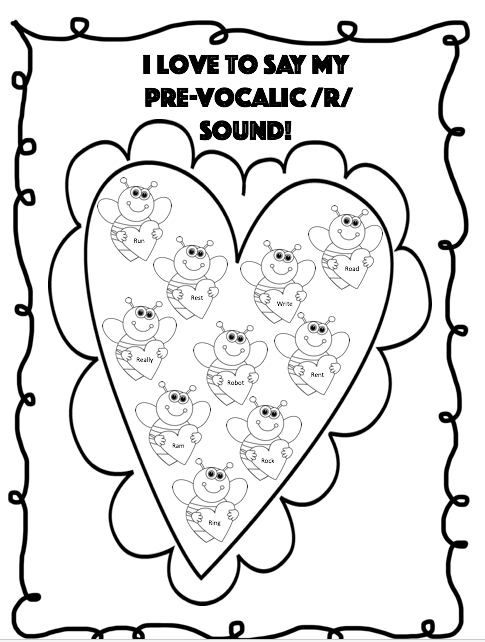 Valentine’s Articulation Pre-Vocalic /r/ image