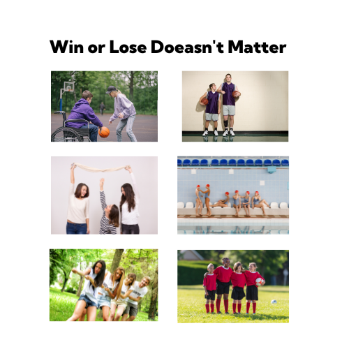Photo Collage: Win or Lose Doesn't Matter image
