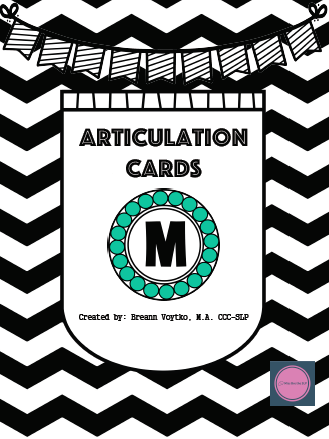 /m/ Articulation Cards image
