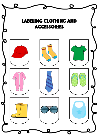 Labeling Clothing and Accessories image