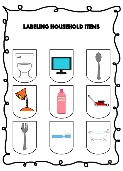 Labeling Household Items image