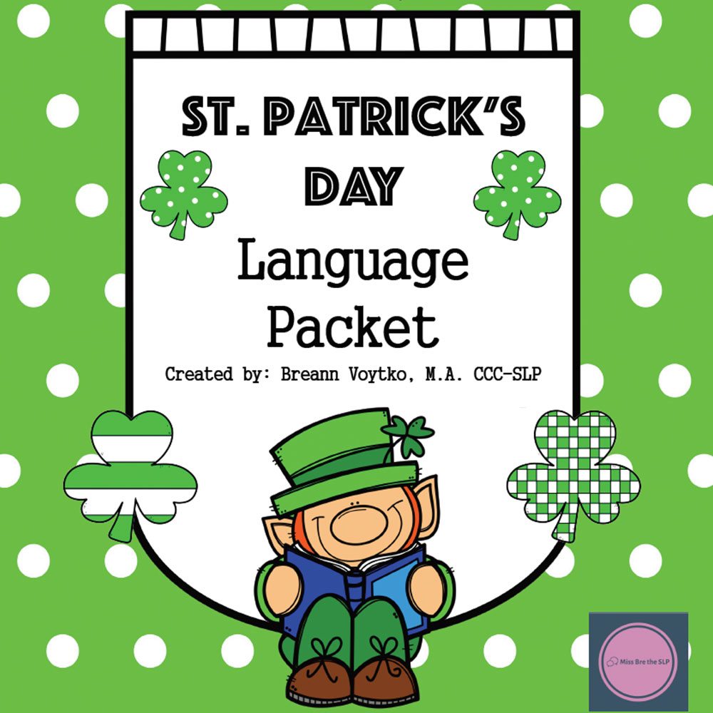 St. Patrick’s Day Language Packet image