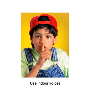Ambiki - use indoor voices