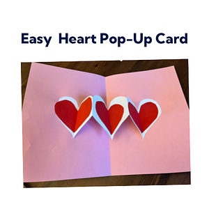 Ambiki - Easy Heart Pop-Up Card
