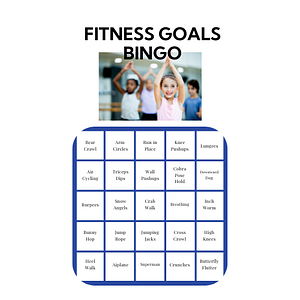 Ambiki - Fitness Goals Bingo