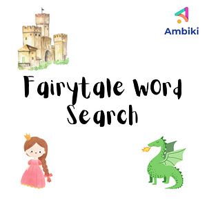 Ambiki - Fairytale Word Search Cover Page