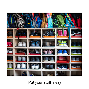 Ambiki - put your stuff away