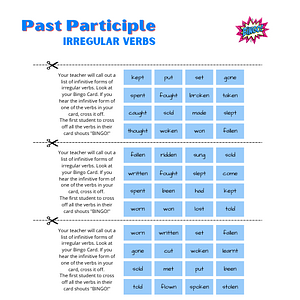 Ambiki - Past Participle Irregular Verbs