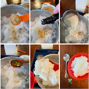 Ambiki - Photos of Making Snow Cream - promo image