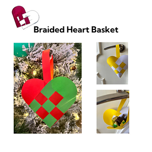 Ambiki - Braided Heart Basket