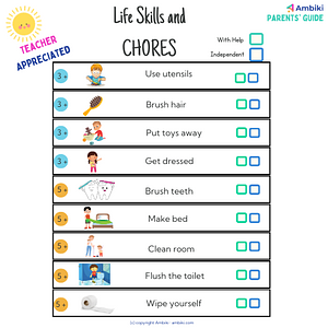Ambiki - Life Skills and Chore 3-15 yo 