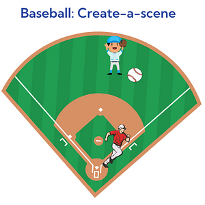 Ambiki - baseball create a scene (500 × 500 px)