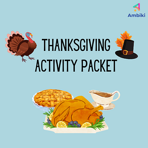 Ambiki - Thanksgiving Activity Packet Image