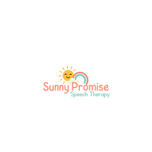Ambiki - Joyful sun logo with pastel rainbow (4000 x 1500 px) (Portrait Company ID)