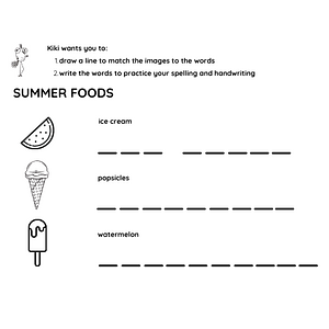 Ambiki - Summer handwriting (500 × 500 px)