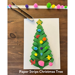 Ambiki - Paper Strips Christmas Tree