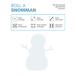 Ambiki - Draw a Snowman Roll a Dice (1)