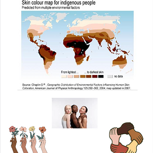 Ambiki - Skin Color World Map